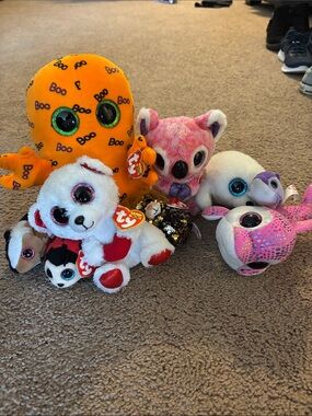 Ty Beanie Boo Plush Set